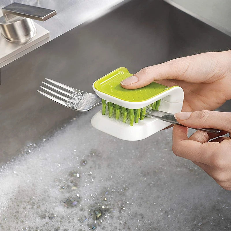 Kitchen Knife Cleaning Brush Tableware Brush Car Seat Belt Cleaning Brush U Shape Kitchen Washing Tool Tableware Cleaning Brush